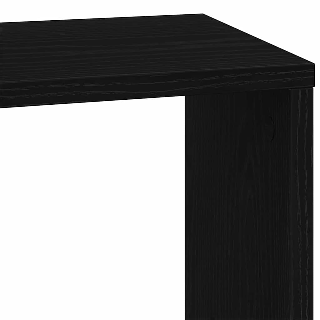 Könyvszekrény Fekete tölgy 45 x 23,5 x 162,5 cm