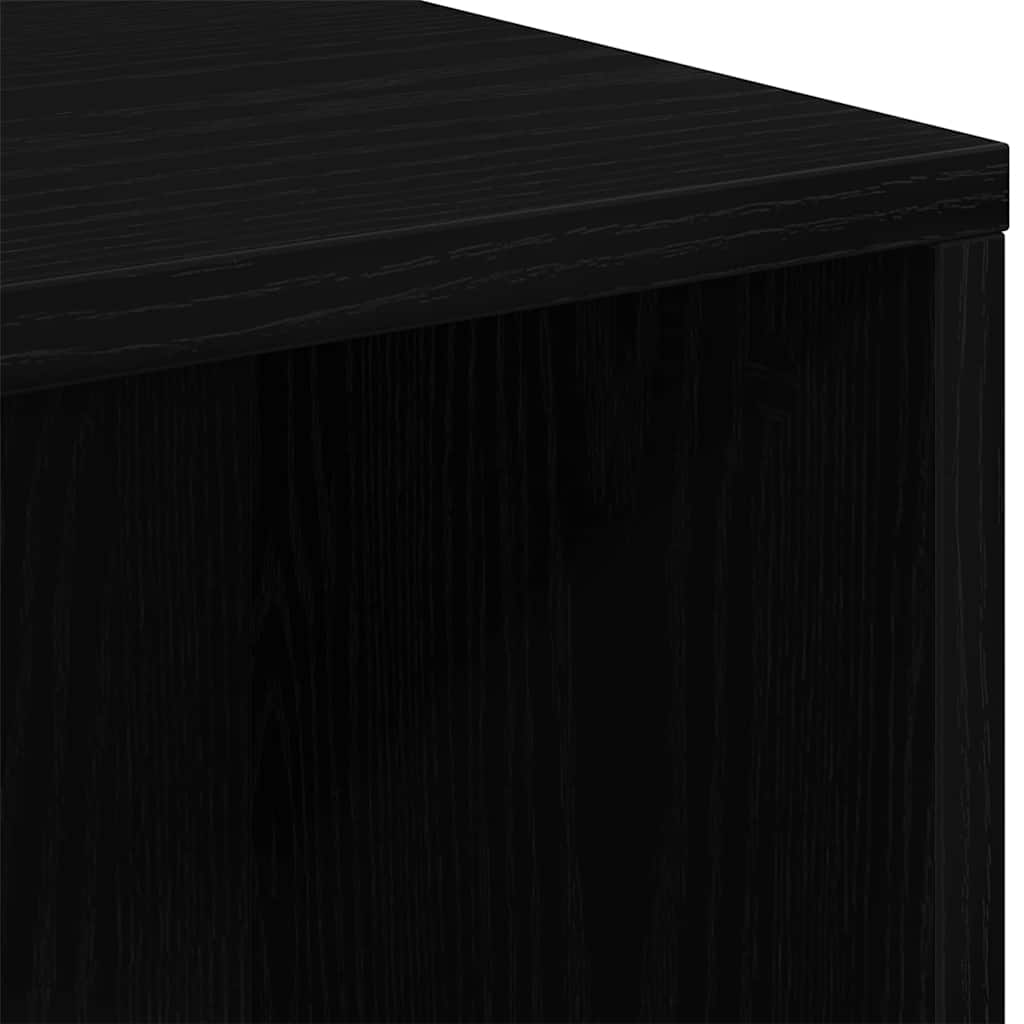 Könyvszekrény Fekete tölgy 50 x 25 x 102 cm