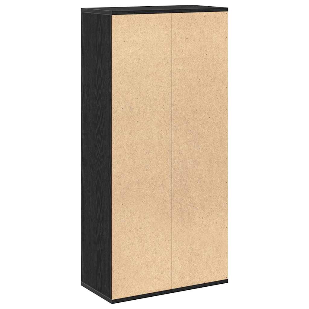 Könyvszekrény Fekete tölgy 50 x 25 x 102 cm