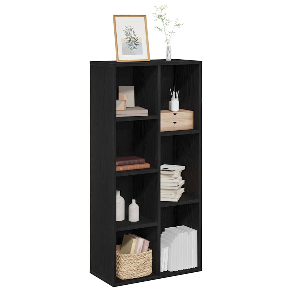 Könyvszekrény Fekete tölgy 50 x 25 x 102 cm