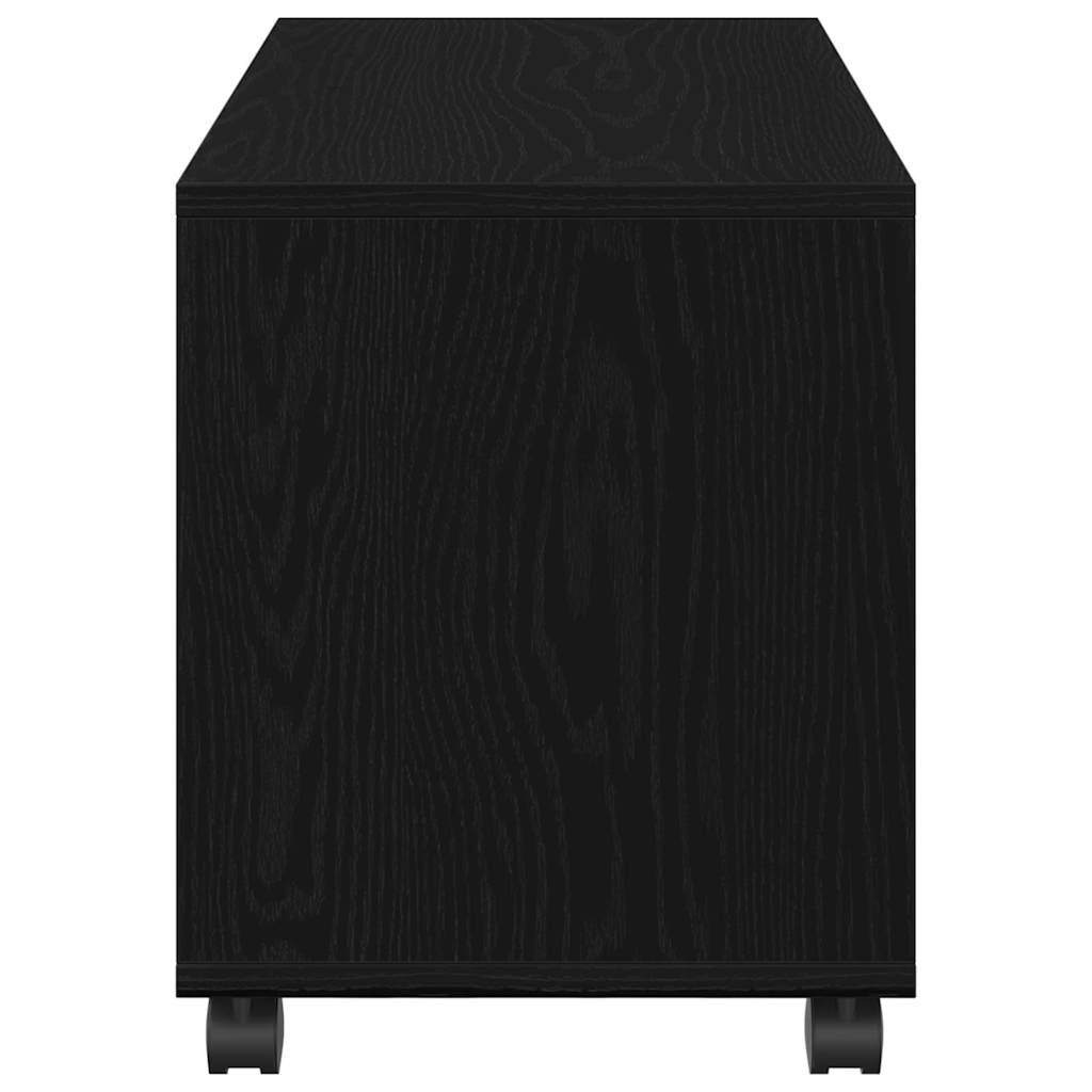 Végasztal Fekete tölgy 72 x 33 x 42,5 cm Szerelt fa