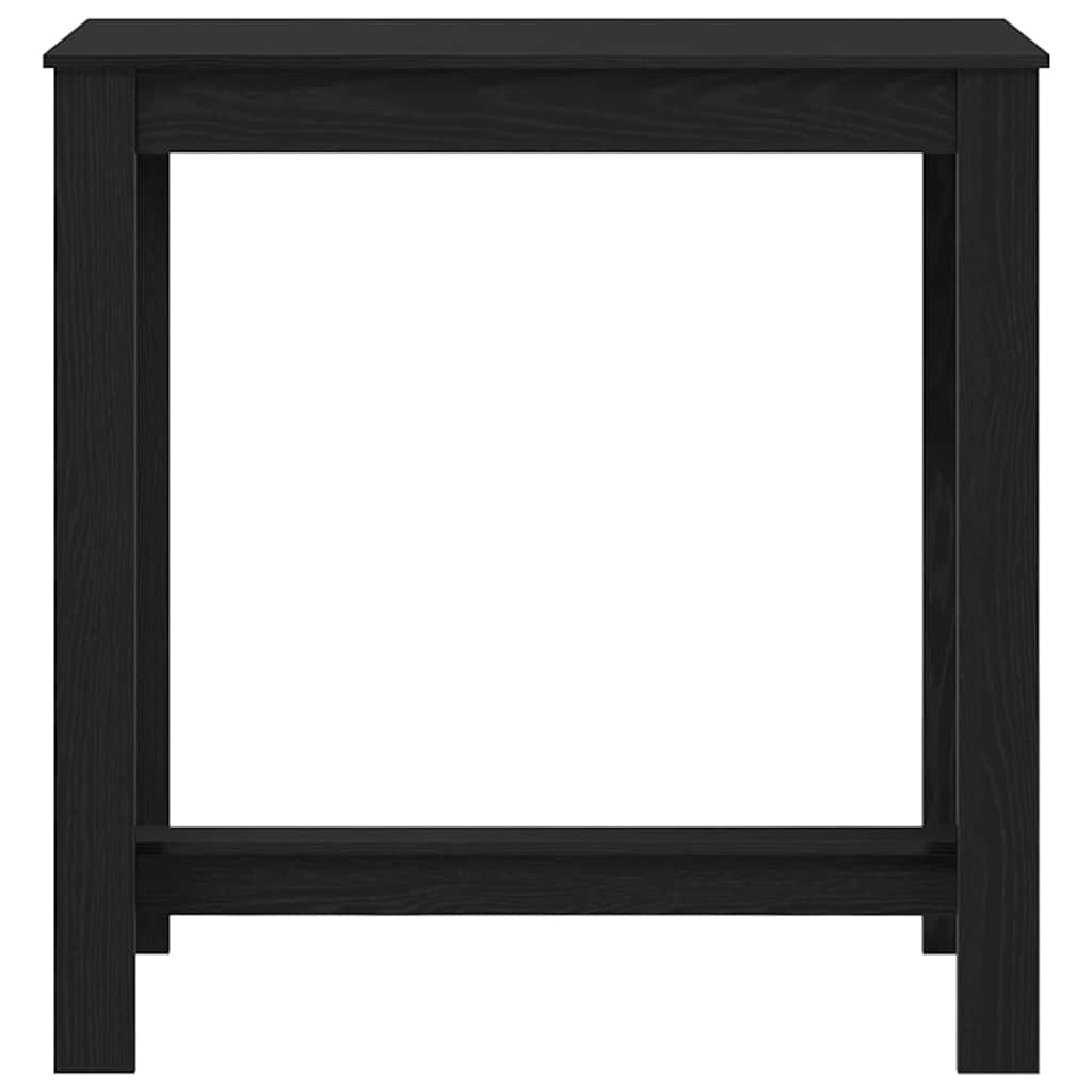 Bárasztal 102 x 50 x 103.5 cm Szerelt Fa Fekete tölgy