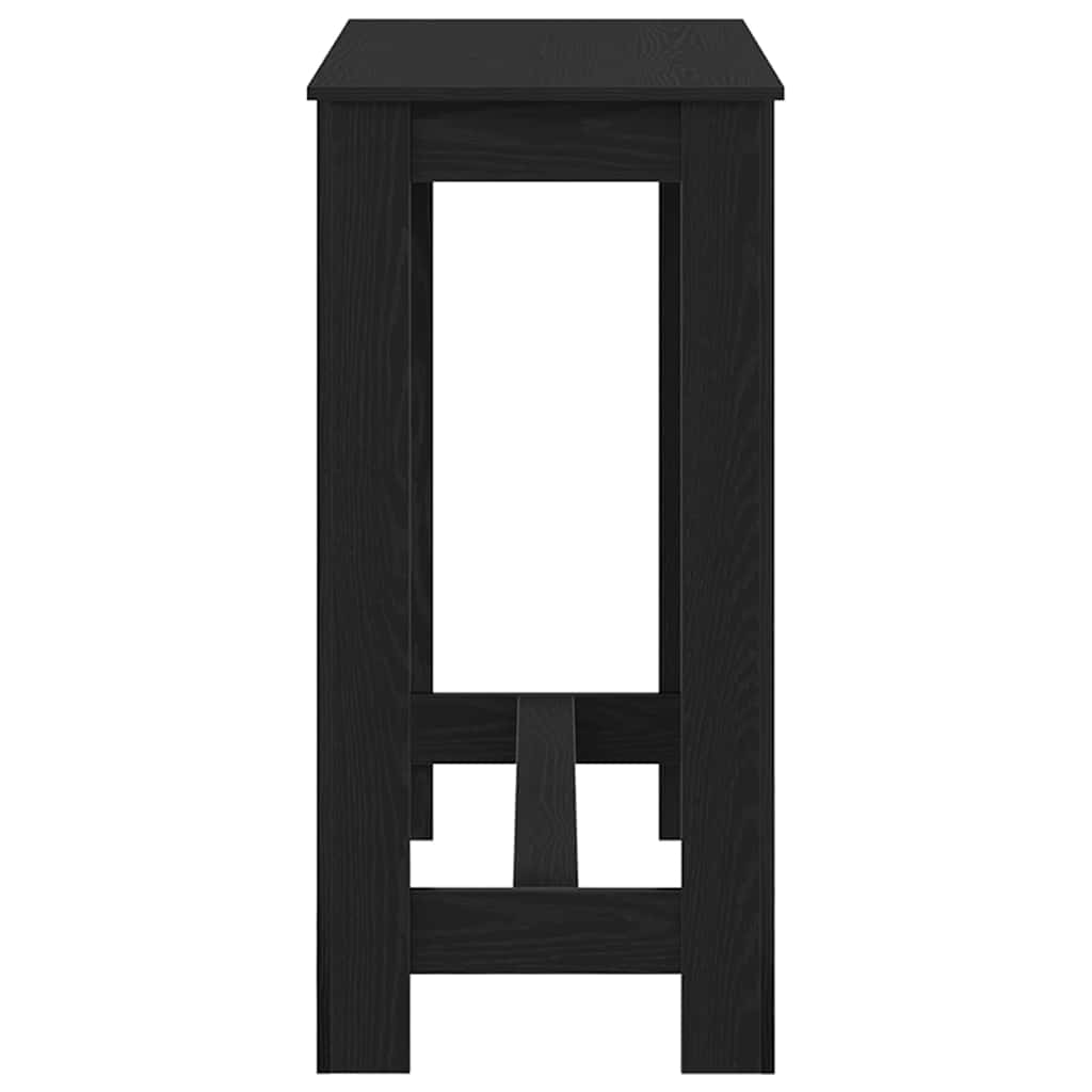 Bárasztal 102 x 50 x 103.5 cm Szerelt Fa Fekete tölgy