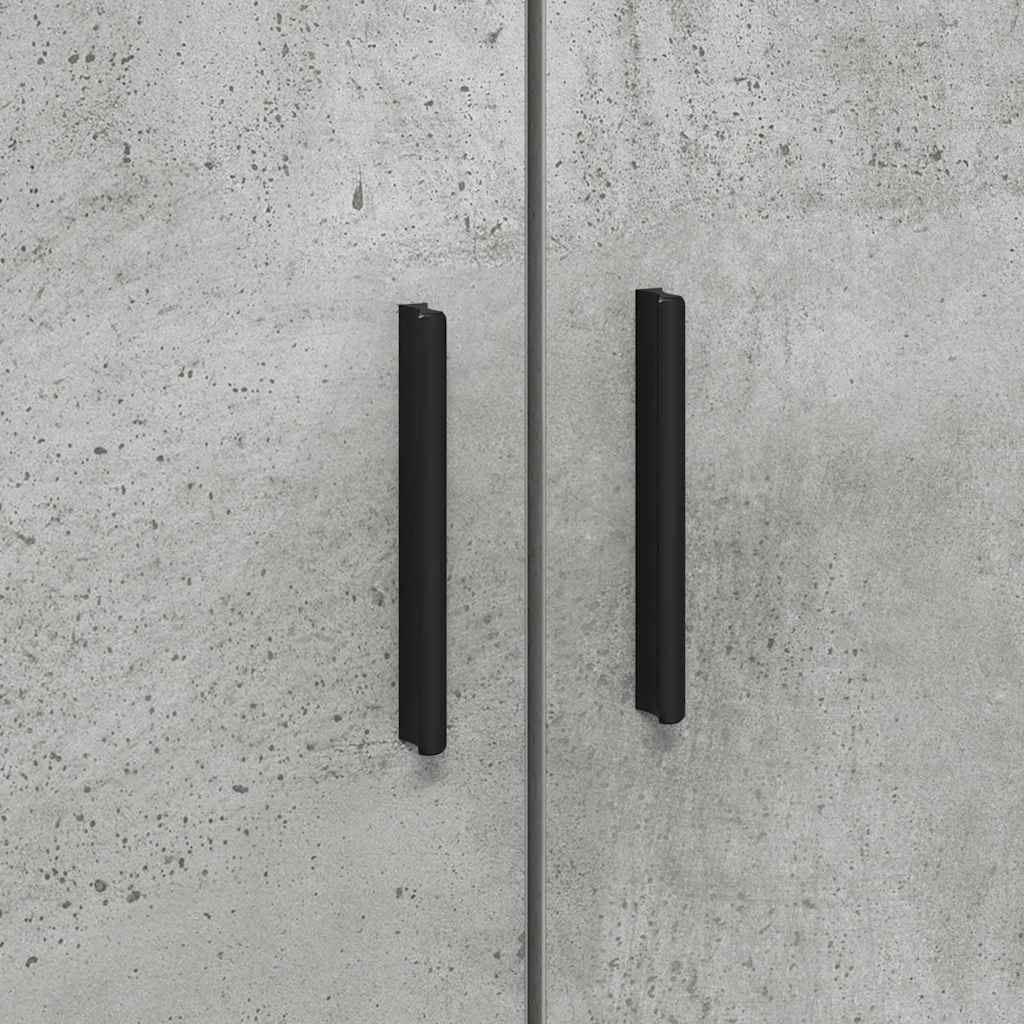 Ágykeret fiókkal tárolóval Beton Szürke 100 x 200 cm Faanyag