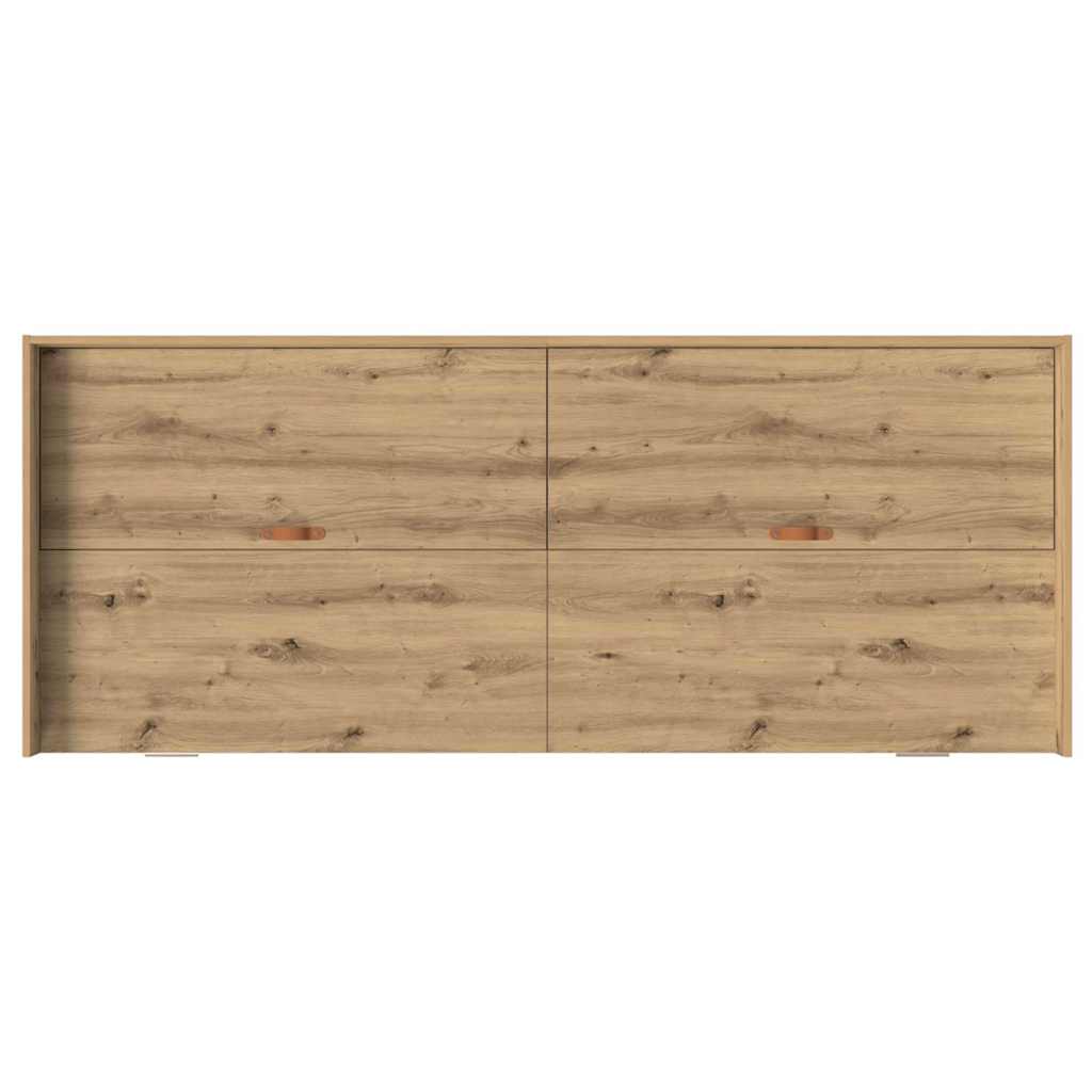Ágykeret fiókkal tárolóval Artisan tölgy 80 x 200 cm Szerelt Fa