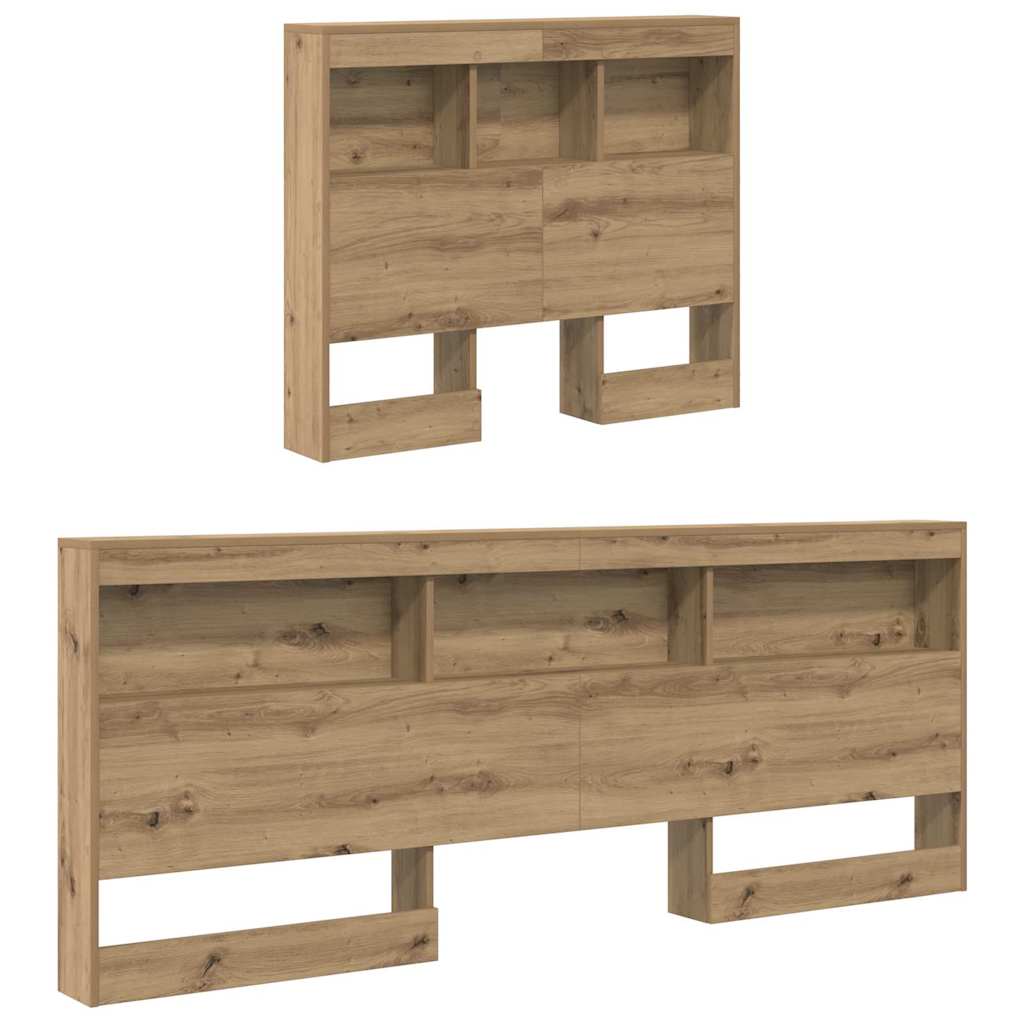 Tároló fejtámla Artisan tölgy Szerelt Fa