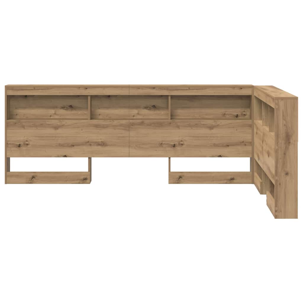 Tároló fejtámla Artisan tölgy Szerelt Fa