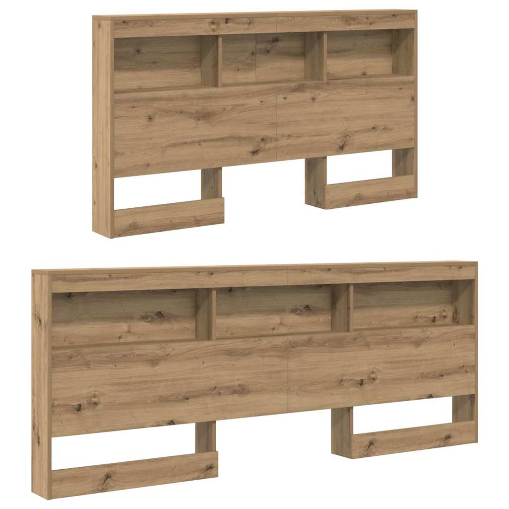 Tároló fejtámla Artisan tölgy Szerelt Fa
