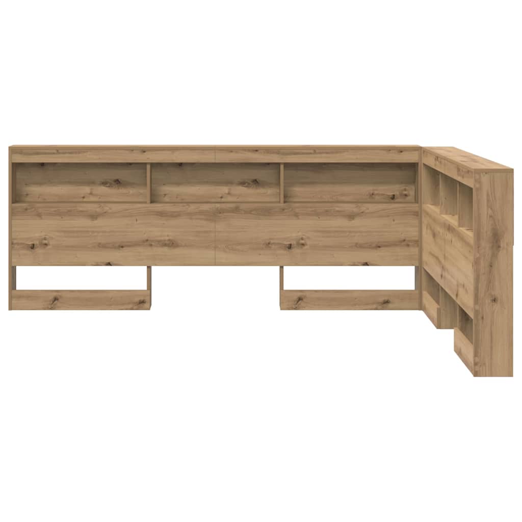 Tároló fejtámla Artisan tölgy Szerelt Fa