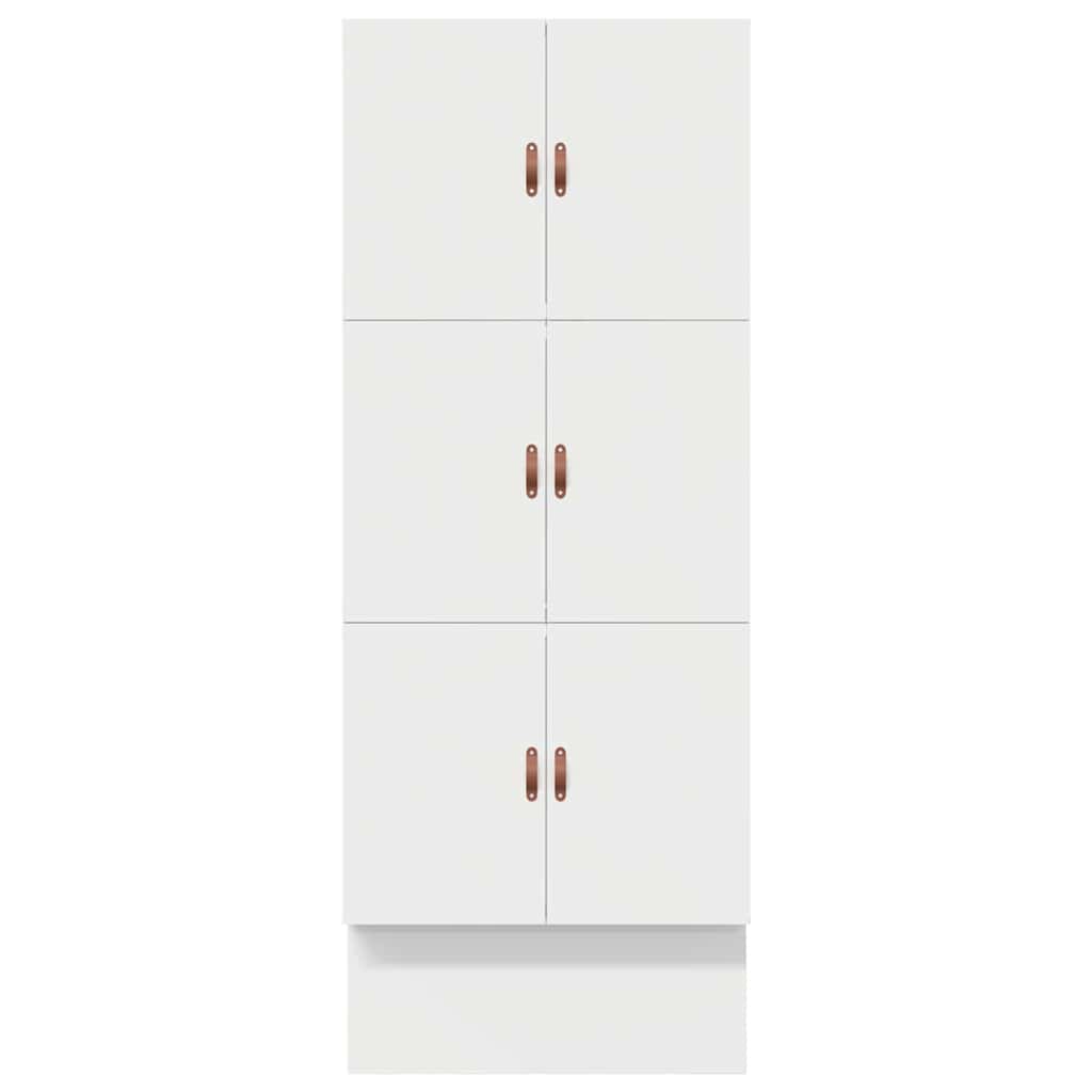Ágykeret tárolóval fiókkal tárolóval Fehér 80 cm Szerelt Fa