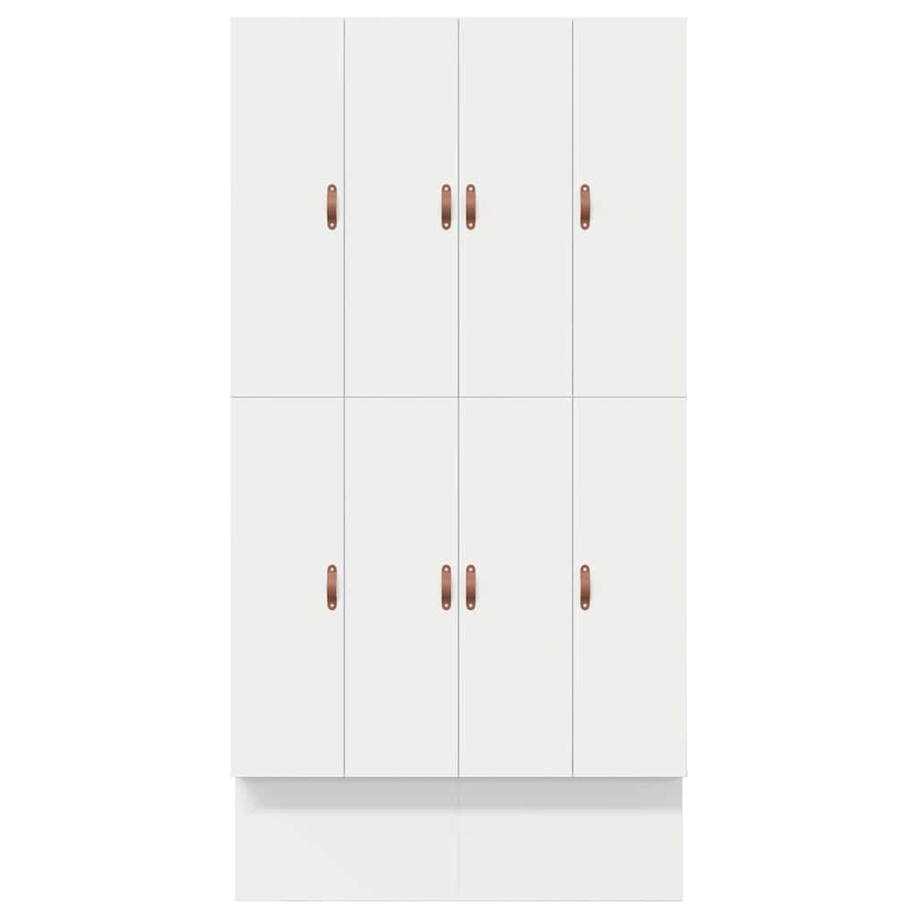 Ágykeret tárolóval fiókkal tárolóval Fehér 120 cm Szerelt Fa