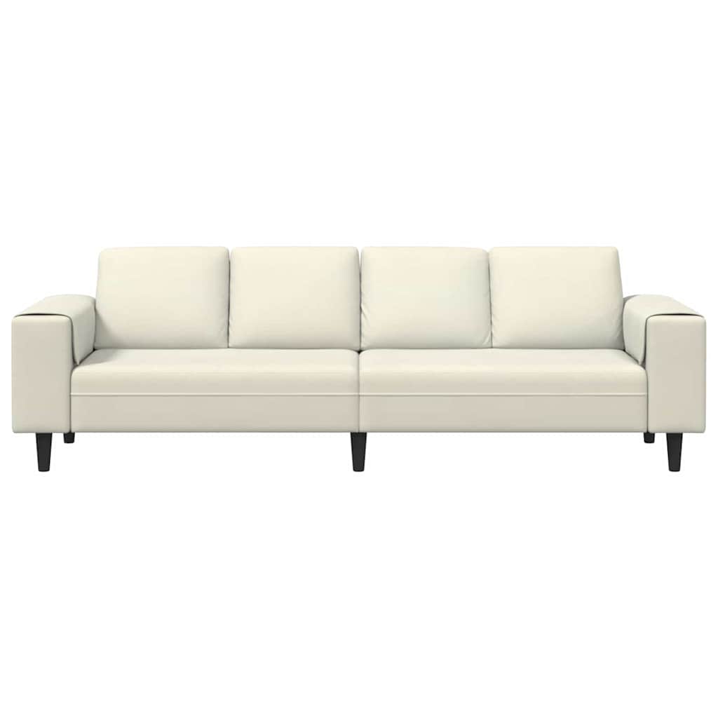 Nappali Kanapé Krém 250 x 77 x 76 cm