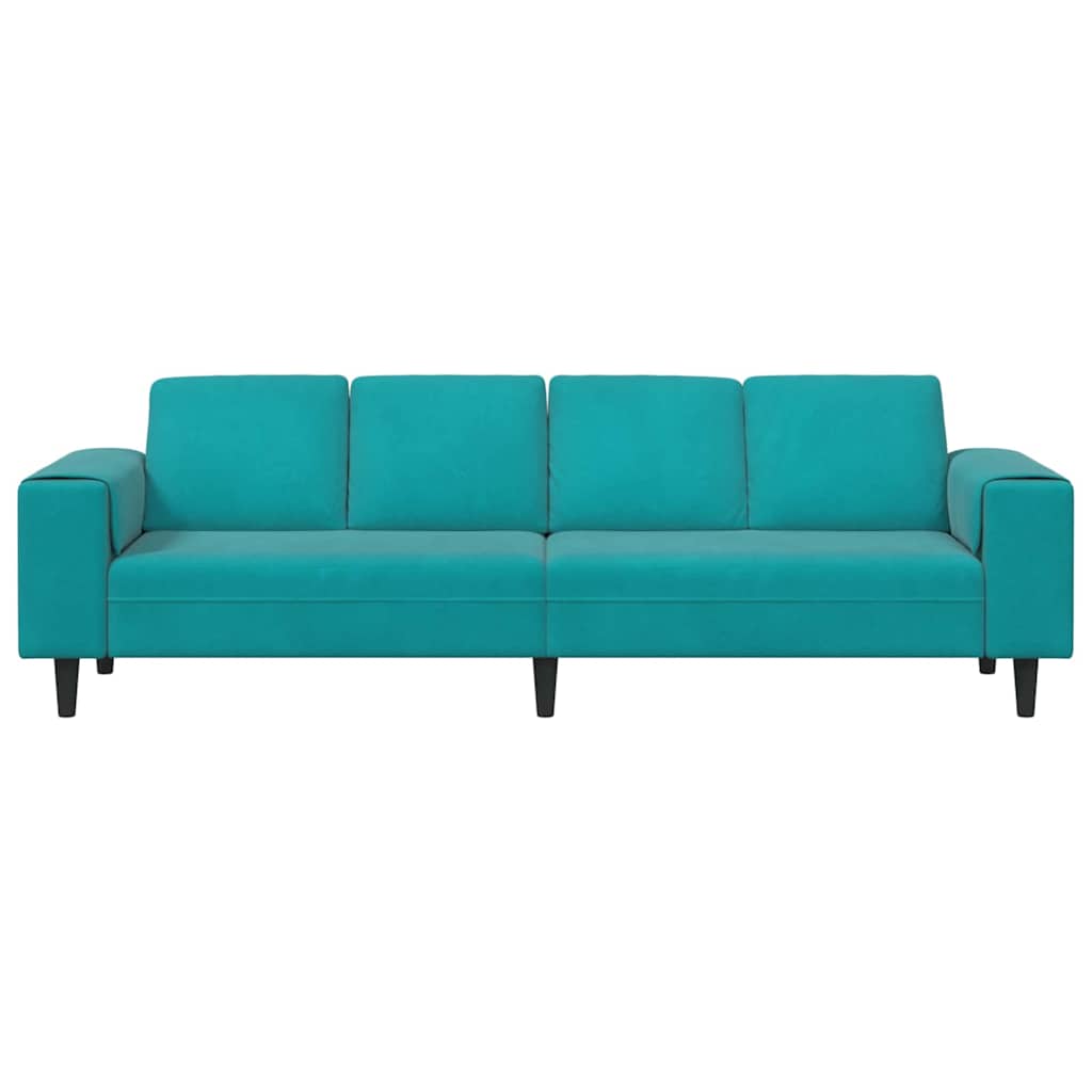 Nappali Kanapé Türkiz 250 x 188 x 76 cm