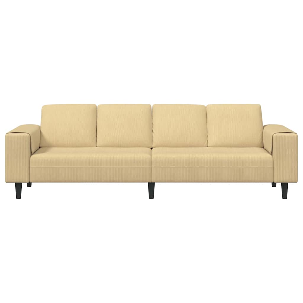 Kanapé Szürke zöld 250 x 77 x 76 cm Bársonyos szövet