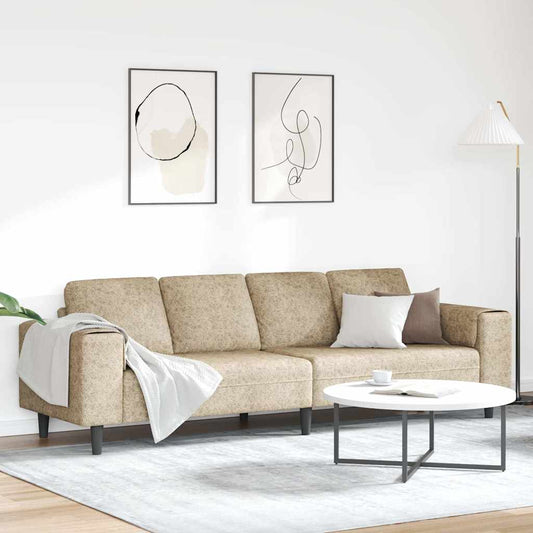 Nappali Kanapé Világosszürke 250 x 77 x 76 cm