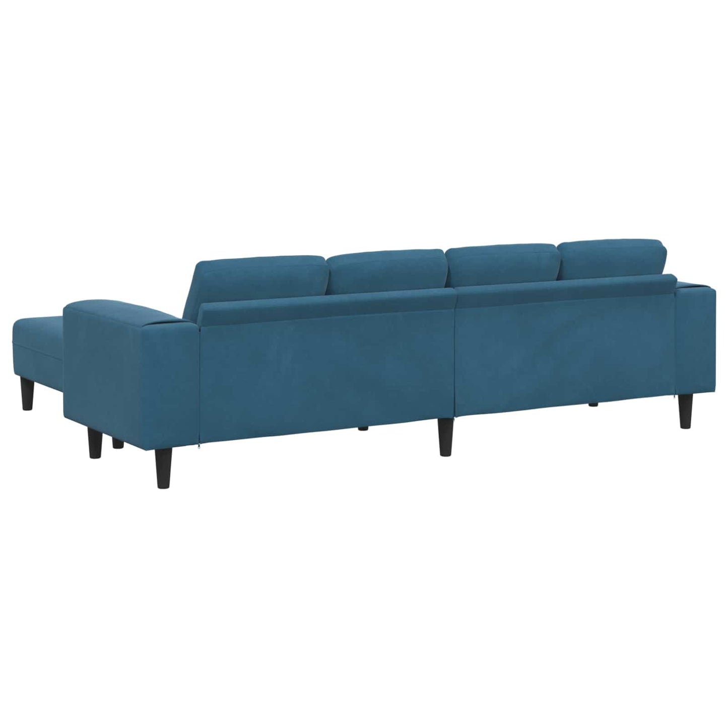 Nappali Kanapé 3 pcs Kék 250 x 188 x 76 cm