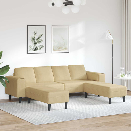 Kanapé Szürke zöld 250 x 188 x 76 cm Bársonyos szövet