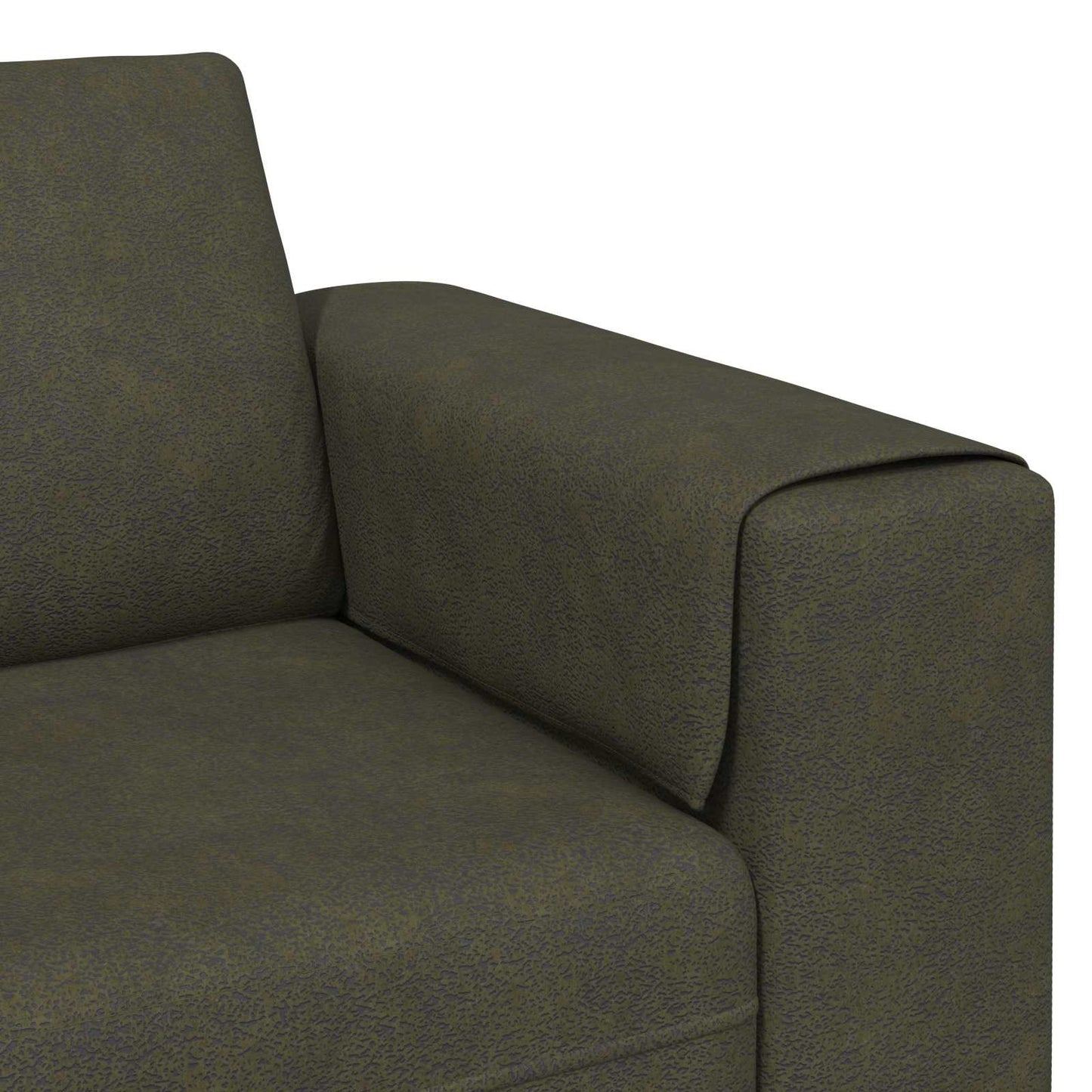 Nappali Kanapé 3 pcs Katonai zöld