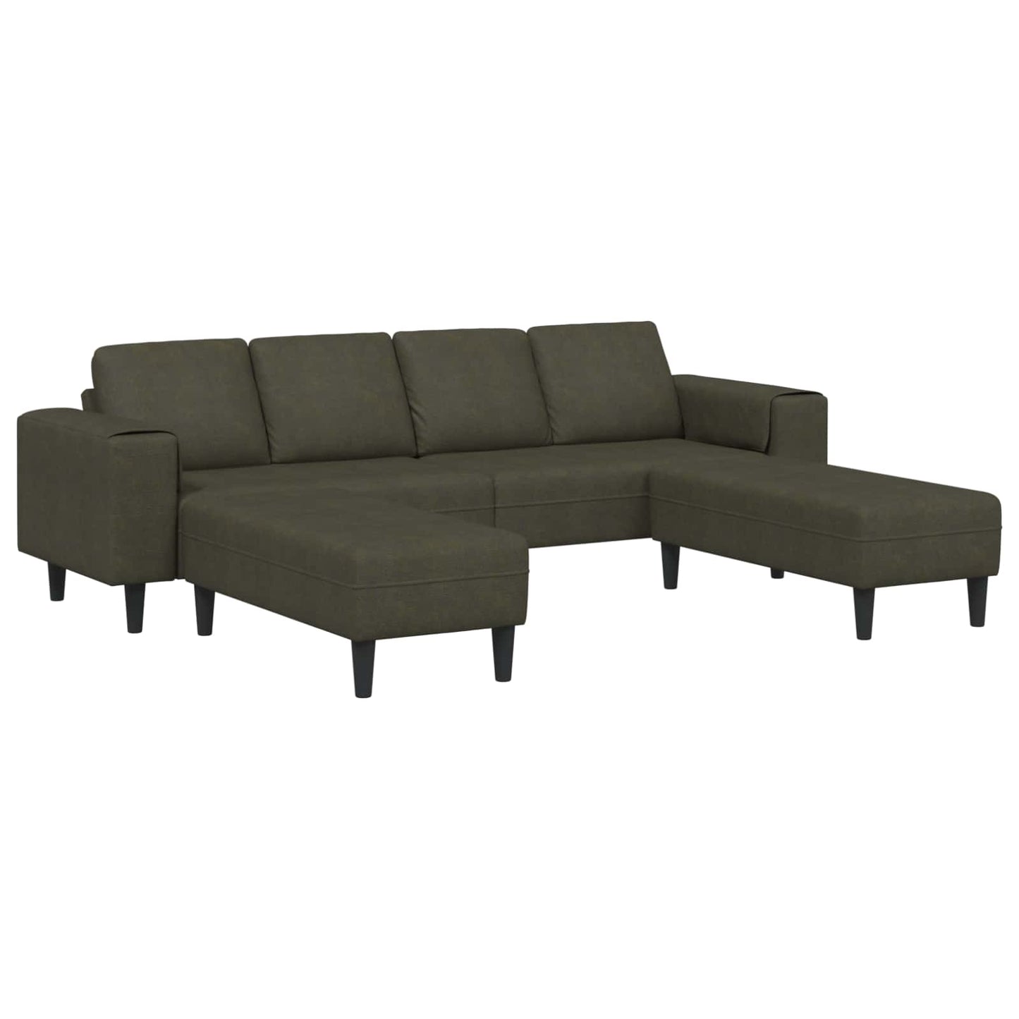 Nappali Kanapé 3 pcs Katonai zöld