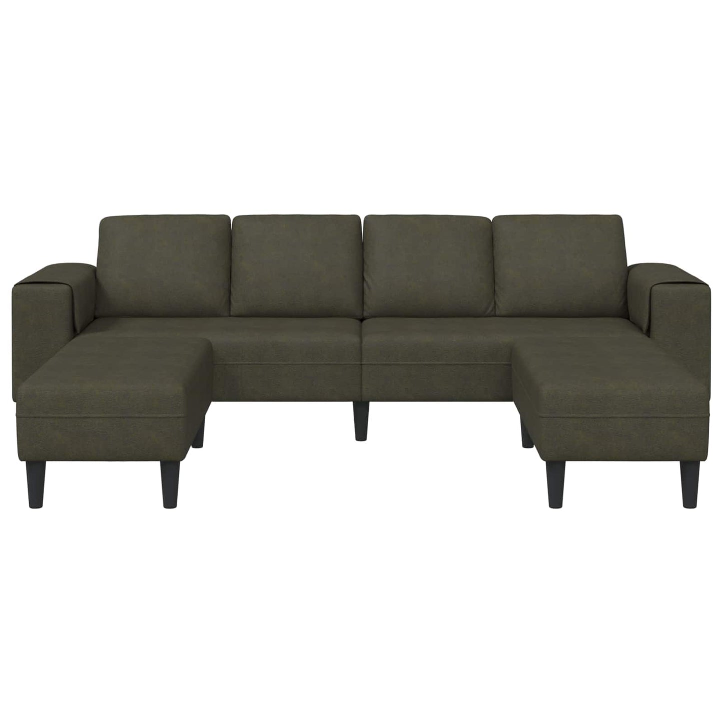 Nappali Kanapé 3 pcs Katonai zöld
