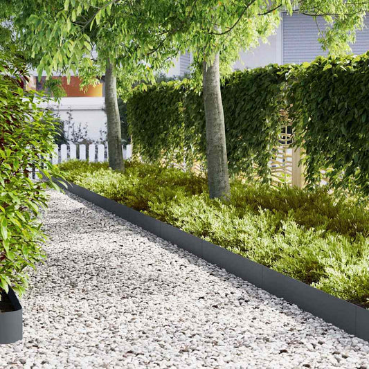 Fűszegélyezés 50 pcs Antracit 100 x 0.05 x 20 cm
