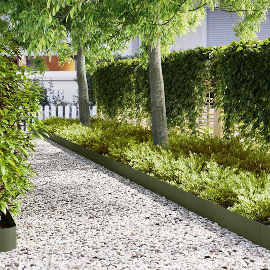 Fűszegélyezés 50 pcs Olajzöld 100 x 0.05 x 20 cm