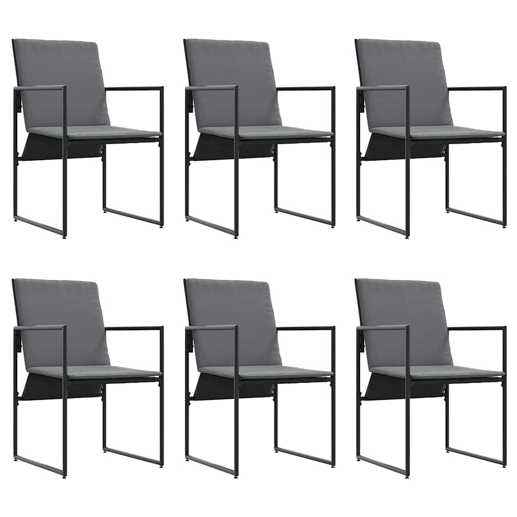 Kert étkező szett 11 pcs Fekete Acél