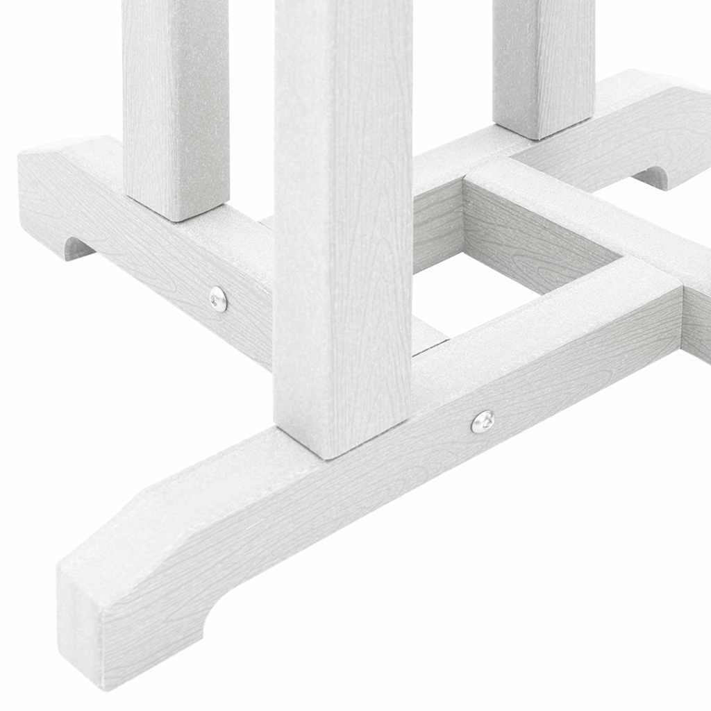 Kerti bár szett 3 pcs Fehér HDPE
