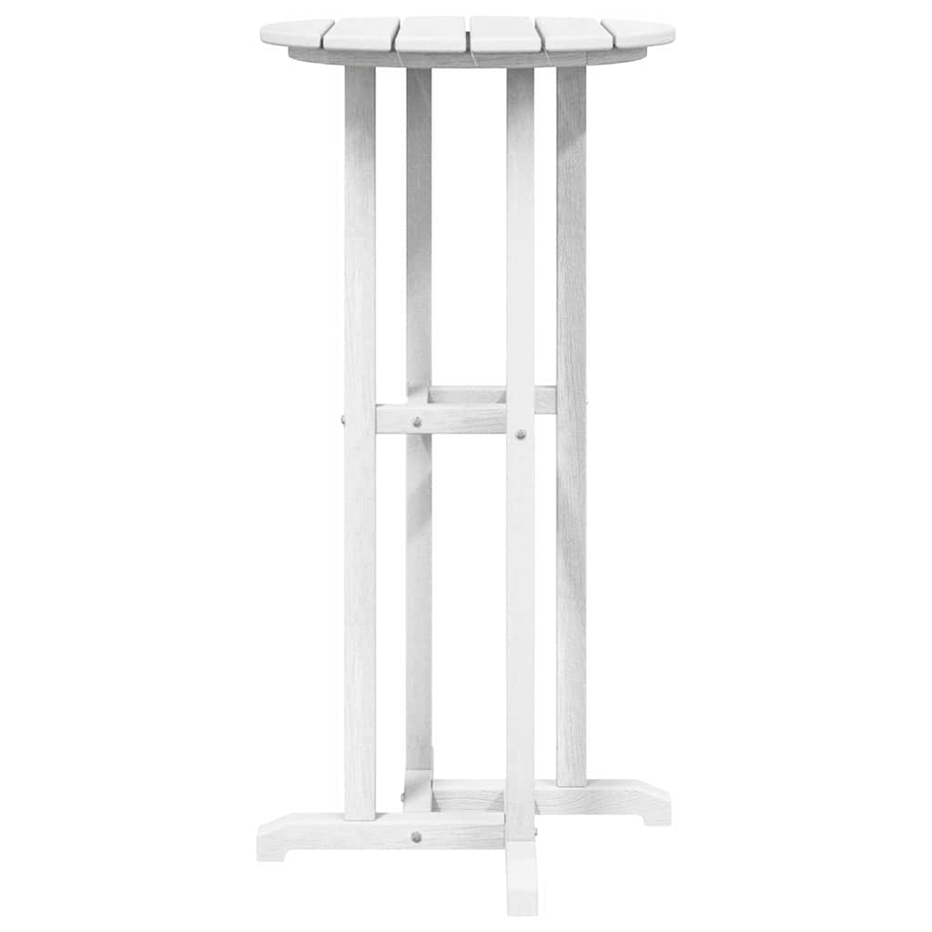 Kerti bár szett 3 pcs Fehér HDPE