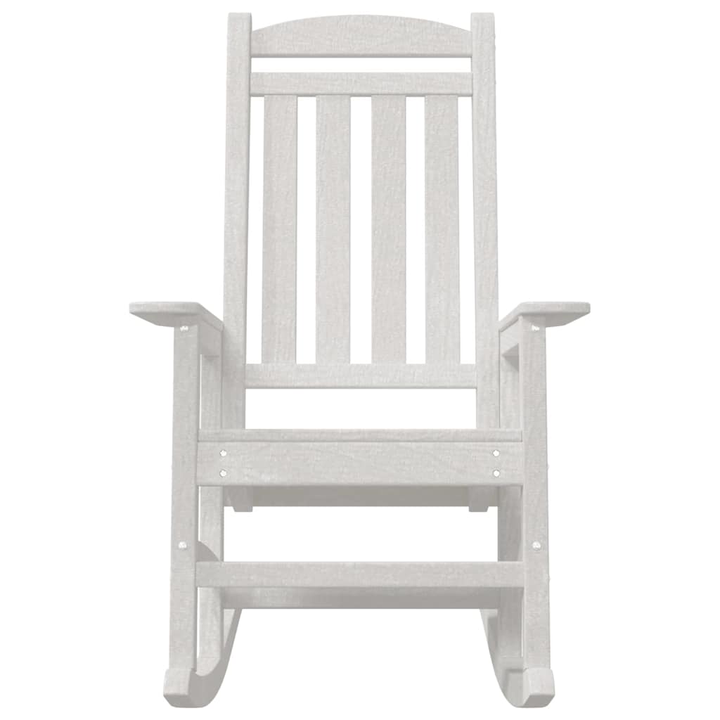 Hintaszék 2 pcs Fehér 92 x 70 x 108 cm Polietilén
