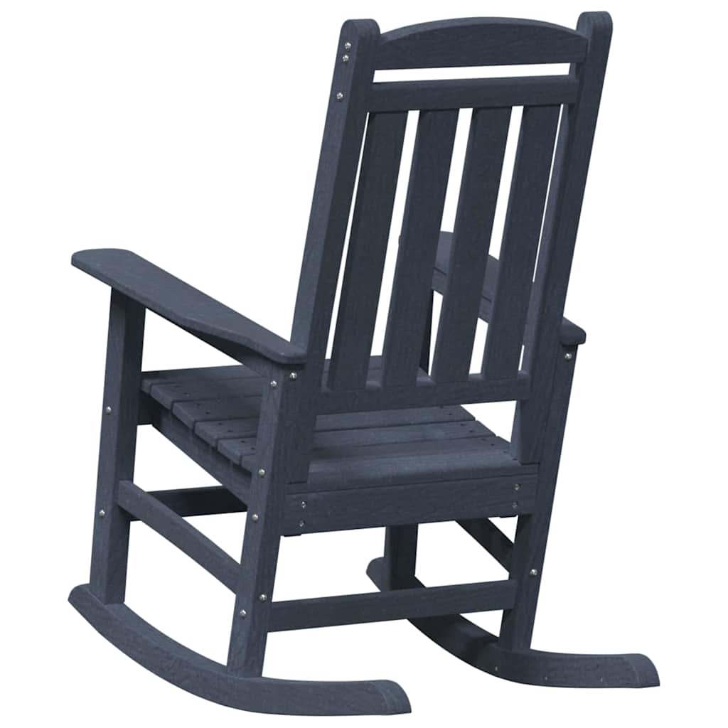Hintaszék 2 pcs Tengerészkék 92 x 70 x 108 cm Polietilén