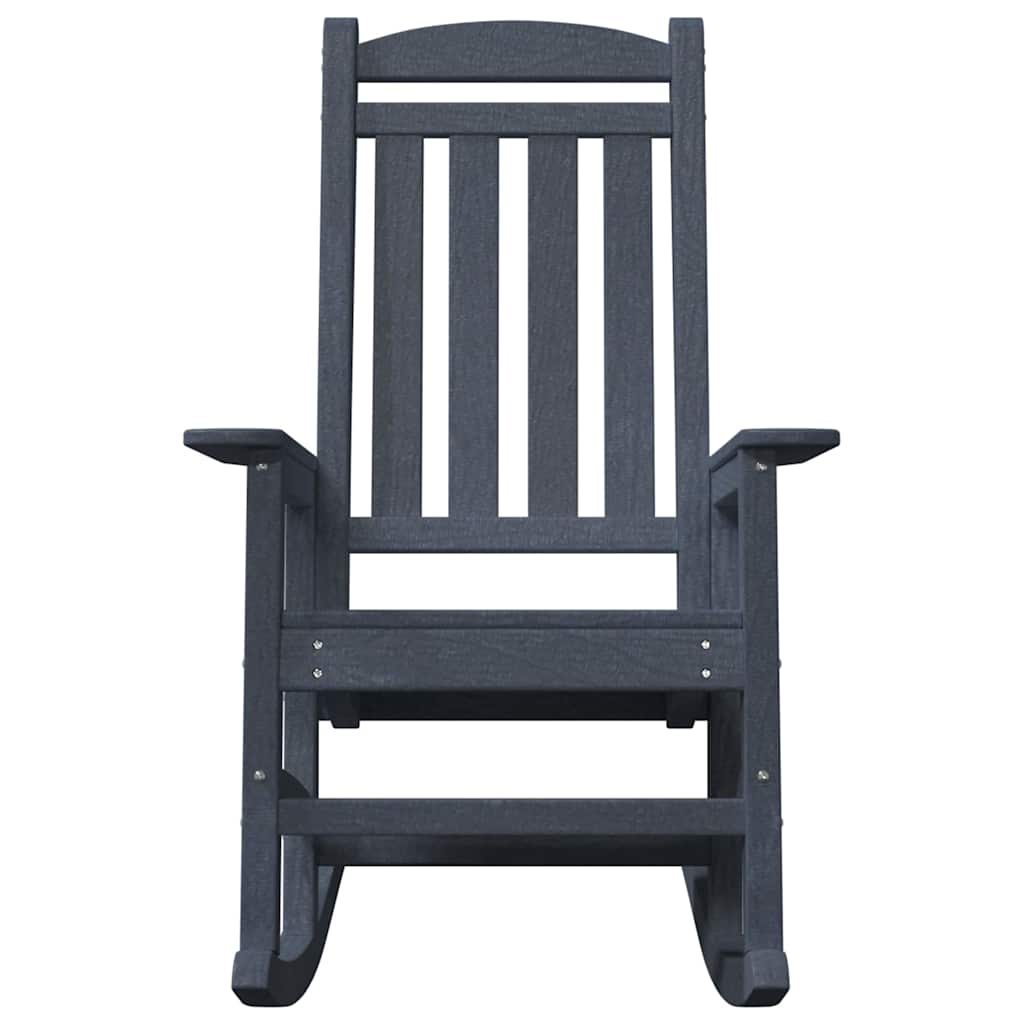 Hintaszék 2 pcs Tengerészkék 92 x 70 x 108 cm Polietilén