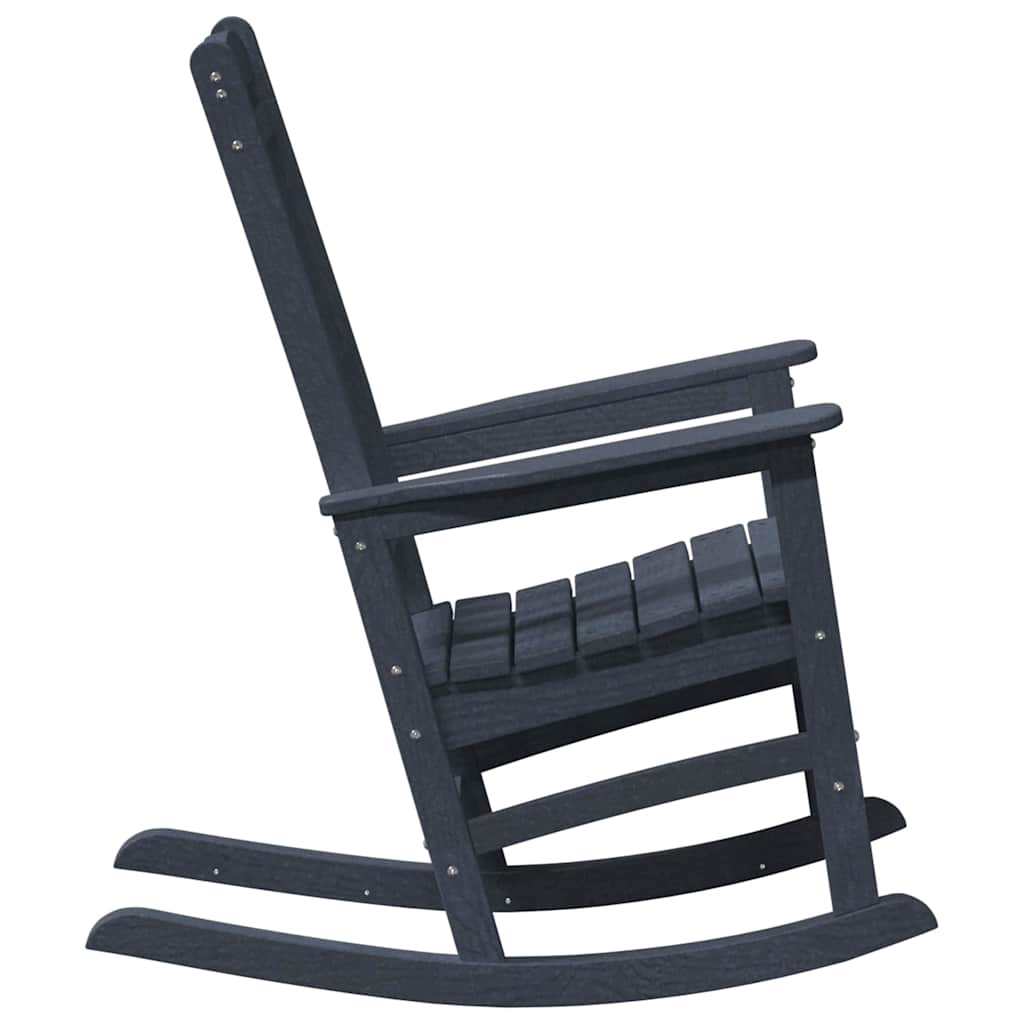 Hintaszék 2 pcs Tengerészkék 92 x 70 x 108 cm Polietilén