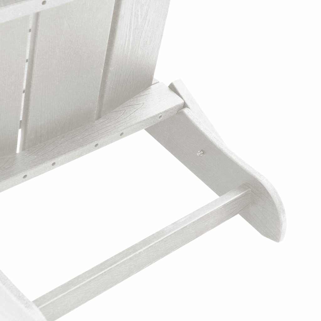 Kerti Szék 2 pcs Fehér 80.5 x 74.5 x 92 cm Polietilén