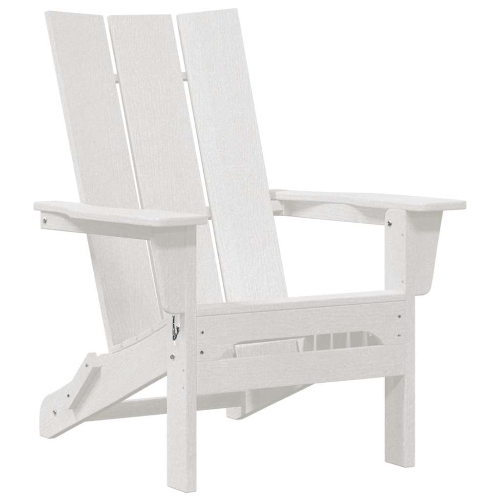 Kerti Szék 2 pcs Fehér 80.5 x 74.5 x 92 cm Polietilén