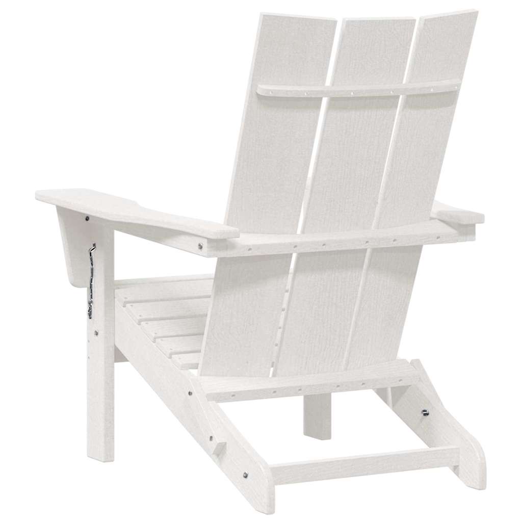 Kerti Szék 2 pcs Fehér 80.5 x 74.5 x 92 cm Polietilén