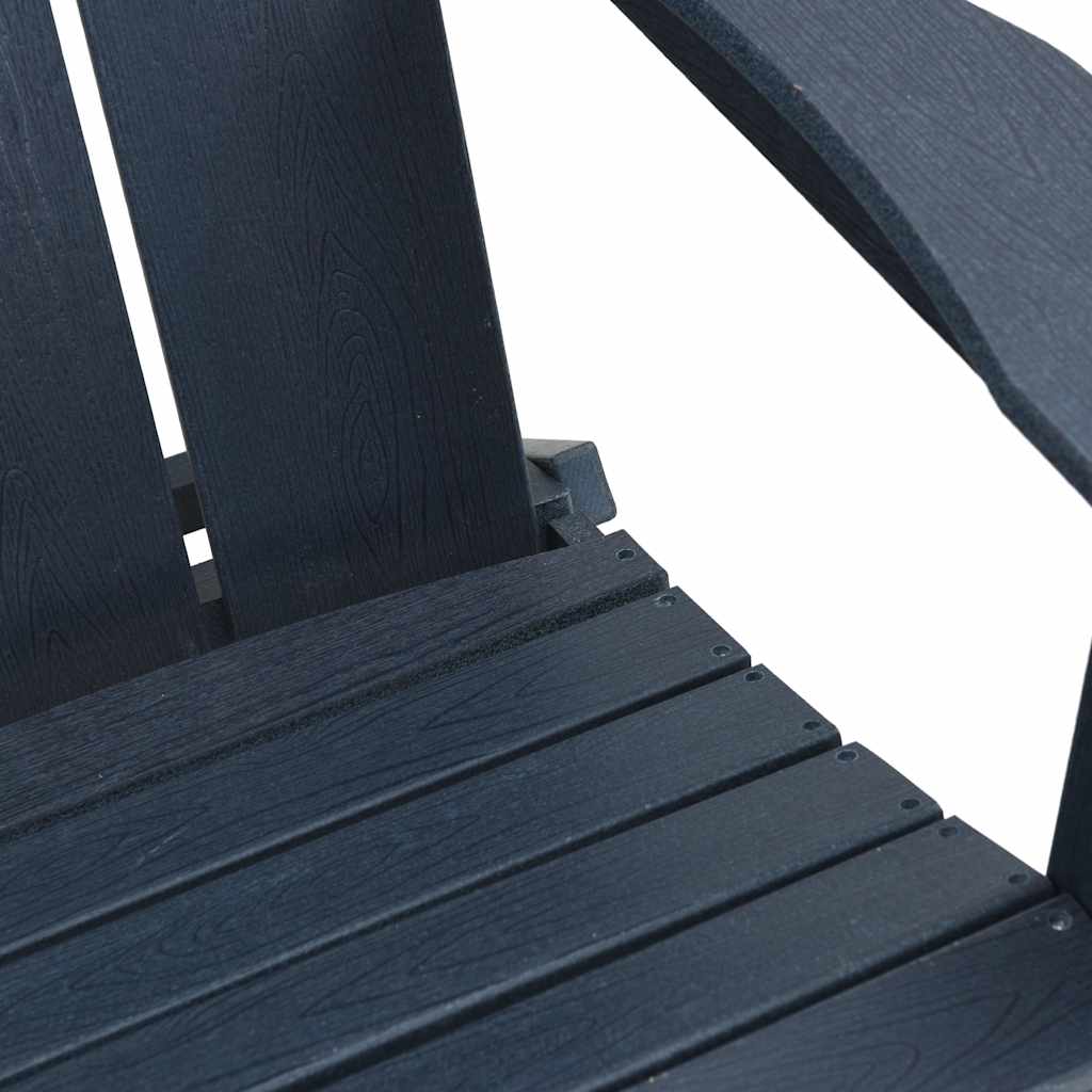 Kerti Szék 2 pcs Tengerészkék 80.5 x 74.5 x 92 cm Polietilén