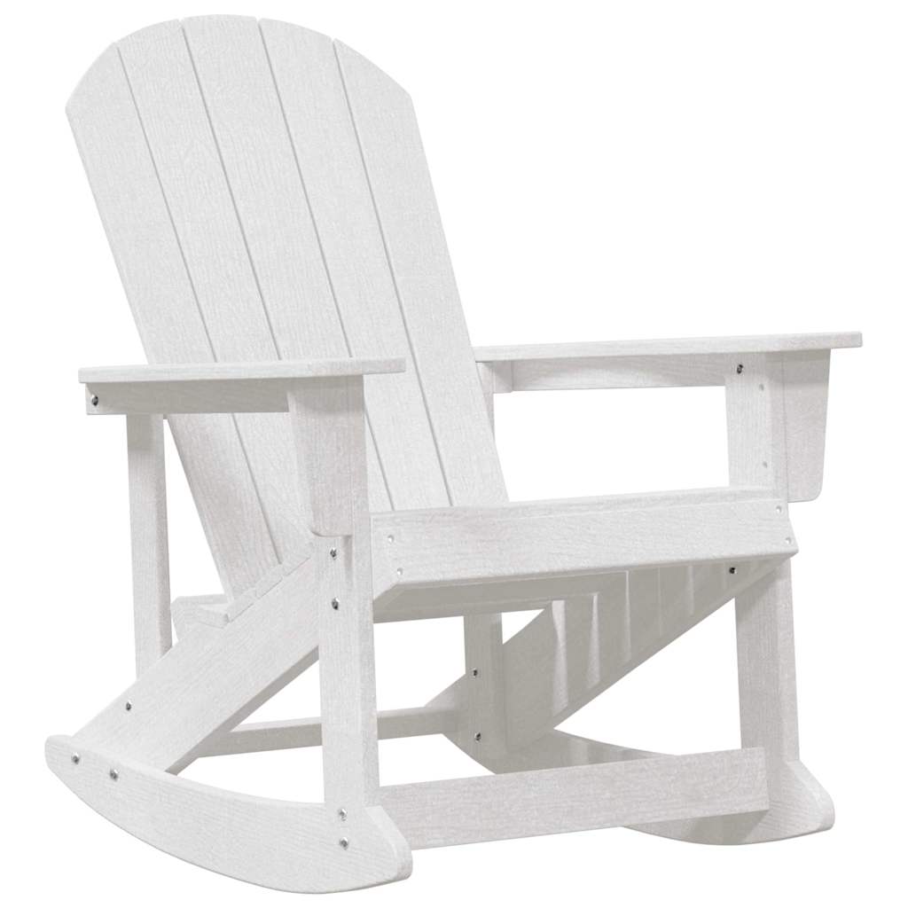 Adirondack hintás székek 2 pcs Fehér HDPE