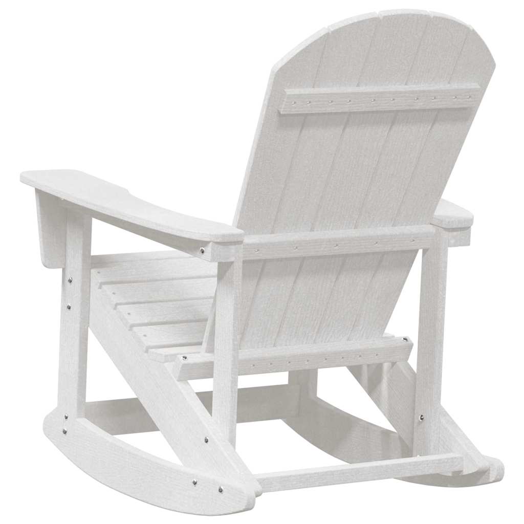 Adirondack hintás székek 2 pcs Fehér HDPE
