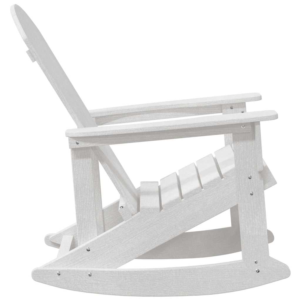 Adirondack hintás székek 2 pcs Fehér HDPE