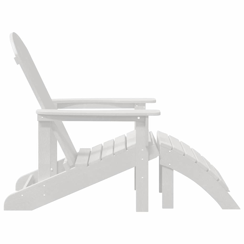 Kerti Szék 2 pcs Fehér 83 x 74 x 92 cm Polietilén