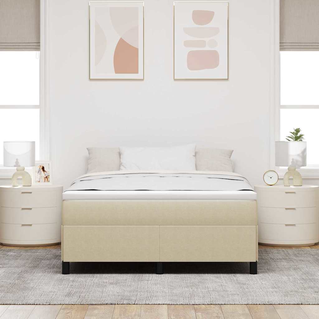 Boxrugós ágy Szürke zöld 160 x 200 cm Bársonyos szövet