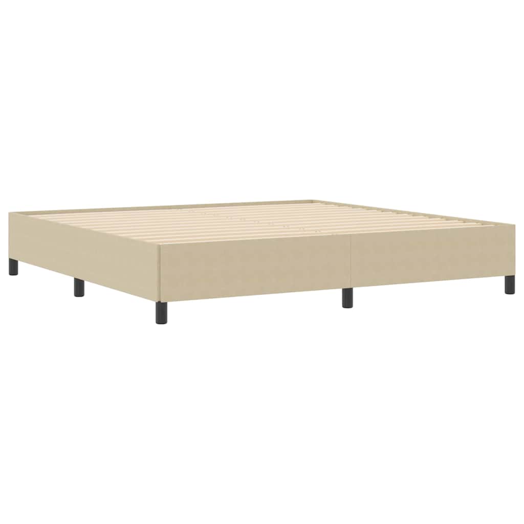 Boxrugós ágy Szürke zöld 200 x 200 cm Bársonyos szövet
