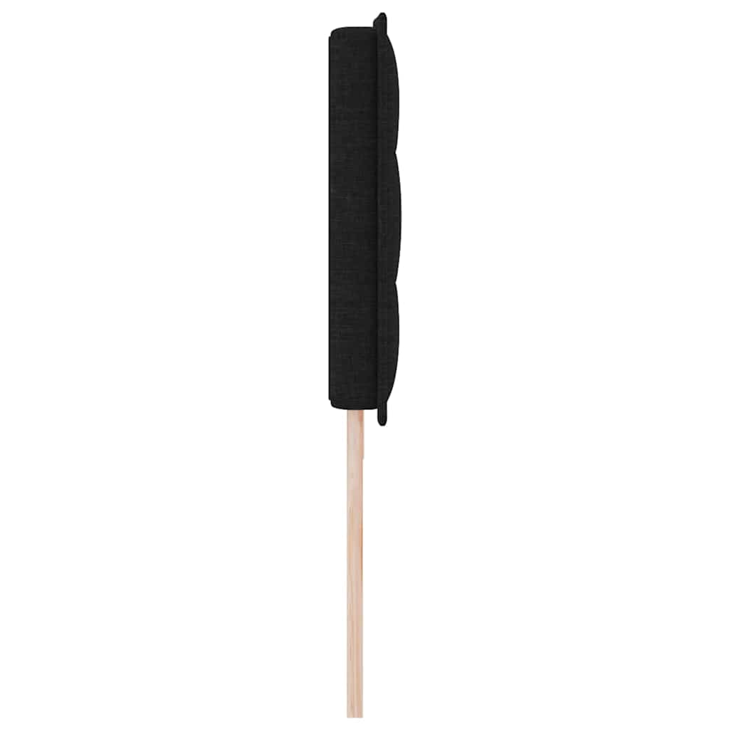 Fejtámla Fekete 200 cm szövet