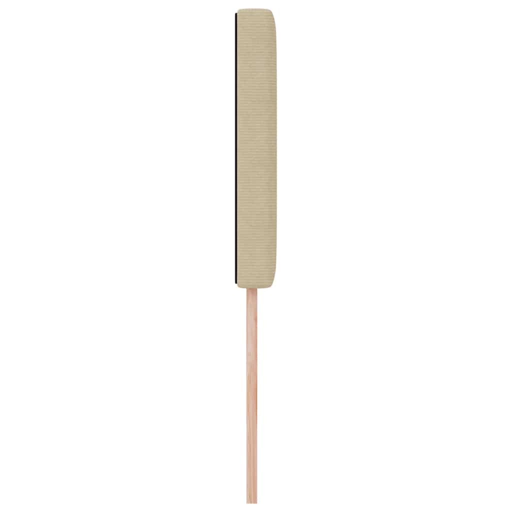 Fejtámla Világos Zöld Szürke 80 cm Bársonyos szövet