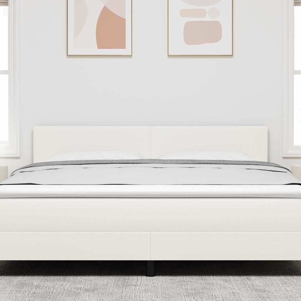 Fejtámla Krém 180 cm Bársonyos szövet