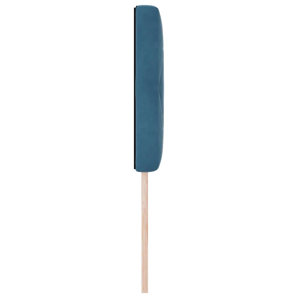 Fejtámla Sötét kék 80 cm Bársony