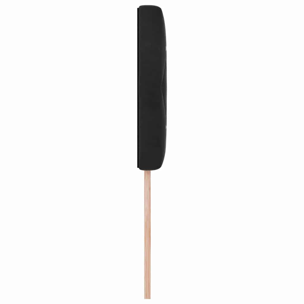 Fejtámla Fekete 90 cm Bársony
