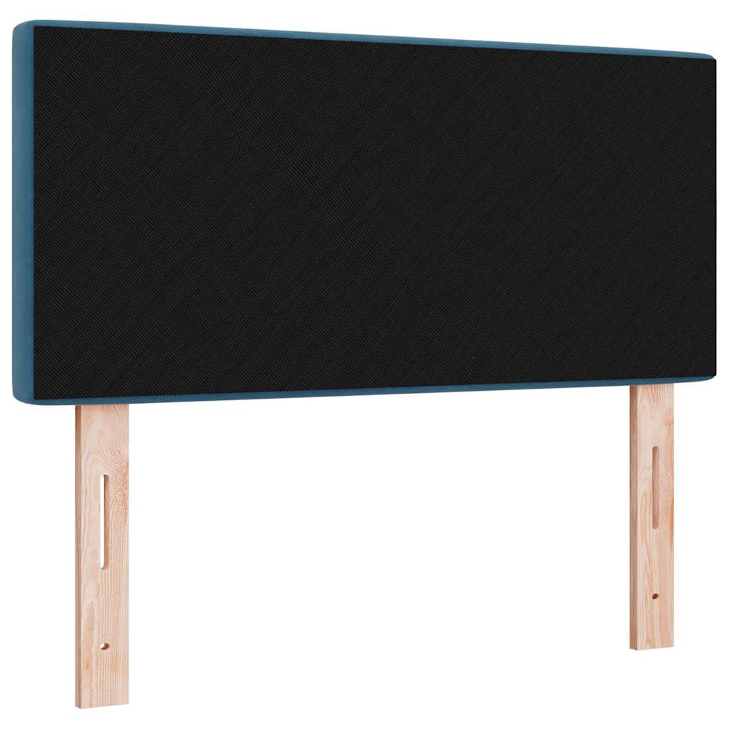 Fejtámla Sötét kék 90 cm Bársony