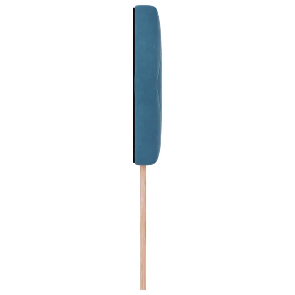 Fejtámla Sötét kék 90 cm Bársony